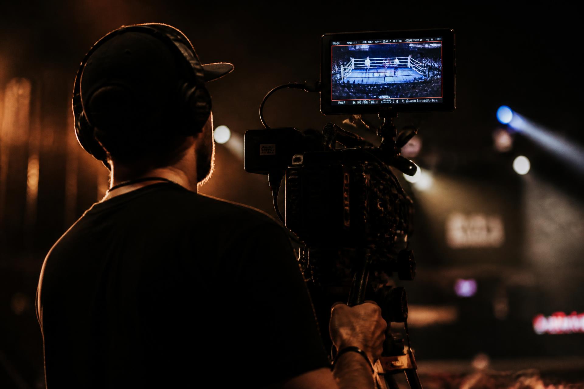 Doughty Media camera operator on assignment